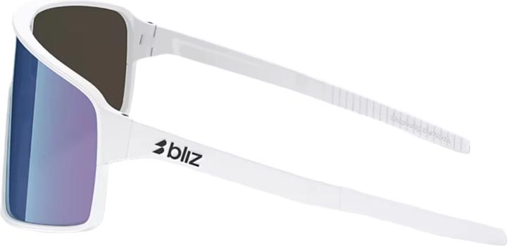 Actual product image Bliz P001 - Fahrradbrille (White, Charcoal, Blue Mirror)