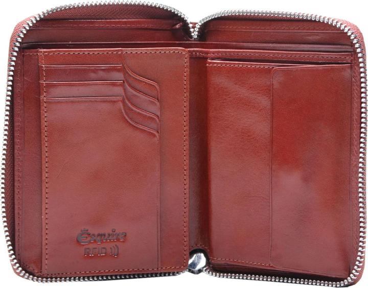Actual product image Esquire Toscana Zip Wallet