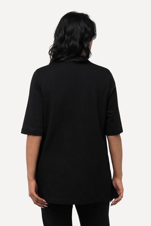 Produktbild Ulla Popken T-Shirt, A-Linie, Kelchkragen, Halbarm (50, 52)