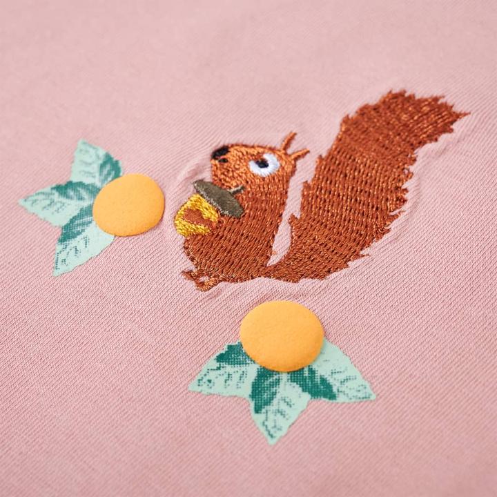 Immagine prodotto vidaXL Camicia a maniche lunghe per bambini rosa chiaro 92,Materiale: 95% cotone. 5 (92)