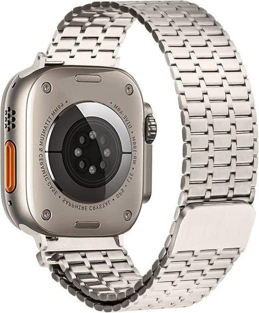 Produktbild MU Classic Stainless Steel Series Edelstahl Armband (42 mm, 44 mm, 45 mm, 24 mm, Edelstahl)