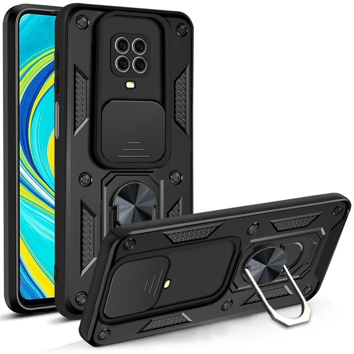 Actual product image OEM Defender Slide case for Xiaomi Redmi Note 9s / 9 Pro / 9 Pro Max black (Xiaomi Redmi Note 9 Pro Max, Xiaomi Redmi Note 9S)