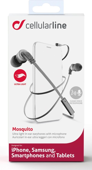 Actual product image Cellularline Mosquito - Universel (No noise cancelling, Cable)