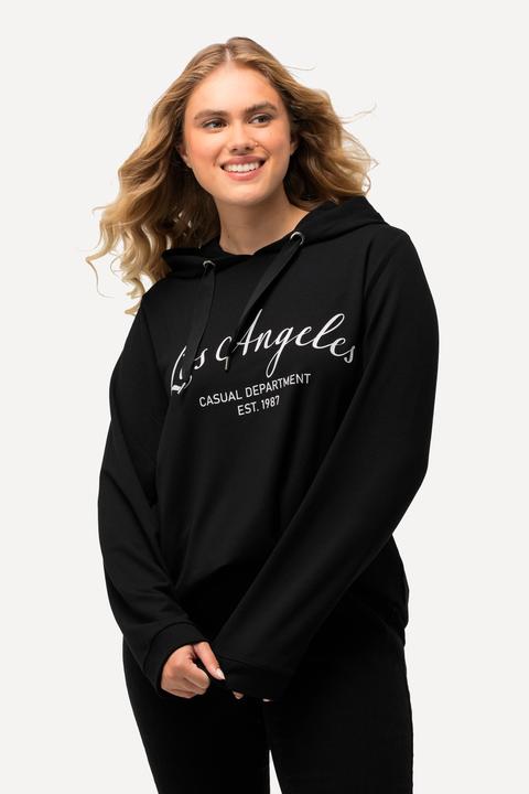 Immagine prodotto Ulla Popken Maglia con città, cappuccio e maniche lunghe (46, 48)