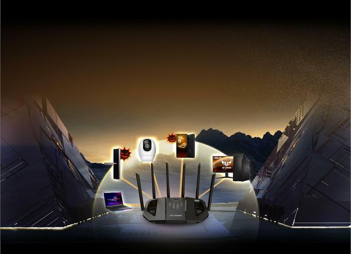 Produktbild ASUS Router TUF-BE6500 WiFi 7 AiMesh