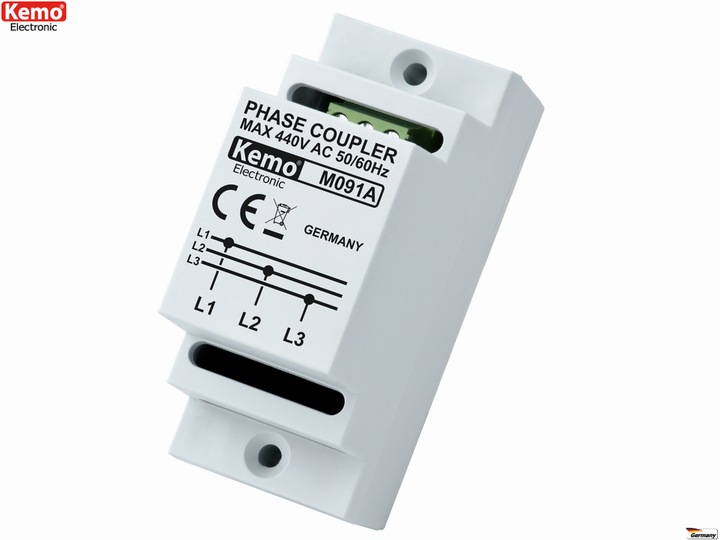 Kemo Coupleur de phase pour les produits Powerline M091A (650 Mbit/s)
