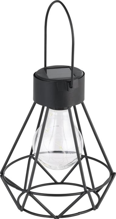 EGLO Leuchten Laterne SOLAR 15.5 cm, Schwarz, Energieeffizienzklasse (1 x)