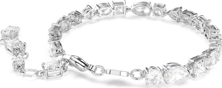 Immagine prodotto Swarovski Mesmera Armband Verschiedene Schliffe Weiss Rhodiniert (20.50 cm, Metallo Swarovski)