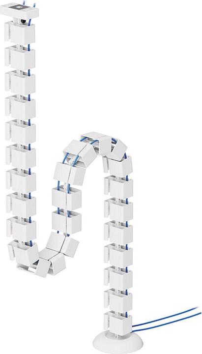 Produktbild Neomounts Kabelkanal flexibel weiss/magnetische Befestigung (Kabelschlauch, 99.40 cm)