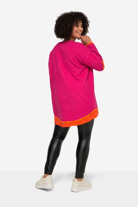 Produktbild Angel of Style Pullover, oversized, Sterne, V-Ausschnitt, Langarm (54)