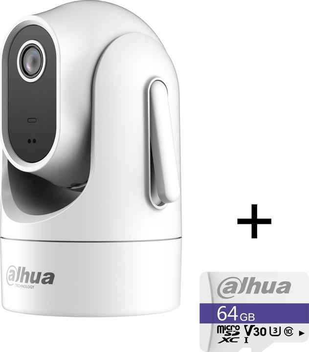 Produktbild Dahua H4C WiFi Pan & Tilt Netzwerkkamera + 64GB (2560 x 1440 Pixels)