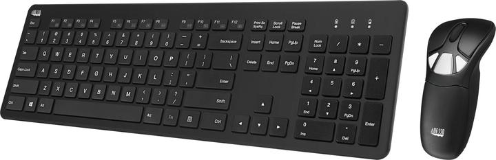 Produktbild Adesso Air Mouse Go Plus With Full Size Keyboard (US, Kabellos)