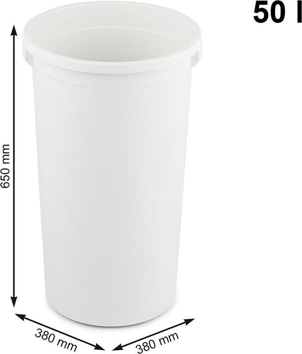 Actual product image Rotho MODO bucket round (50 l)