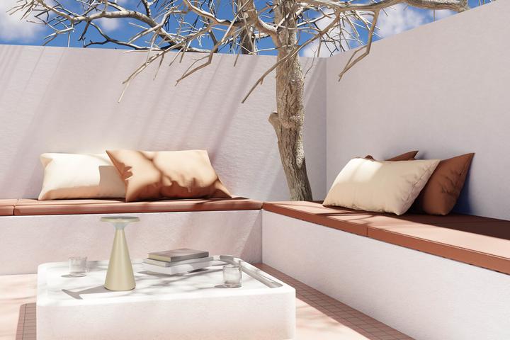 Produktbild Näve Solar-Akku-Tischleuchte PALU (160 lm)