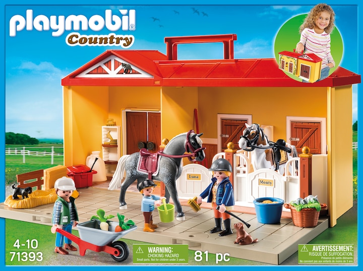 Actual product image Playmobil Horse stable (71393, Playmobil Country)
