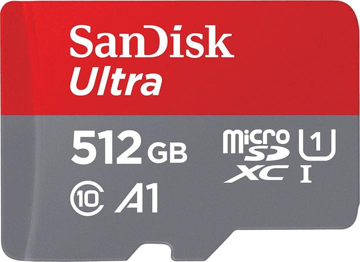 Produktbild SANDISK Ultra Lite microSDXC Ad. 512GB 100MB/s (512 GB, microSDXC, U1, UHS-I)
