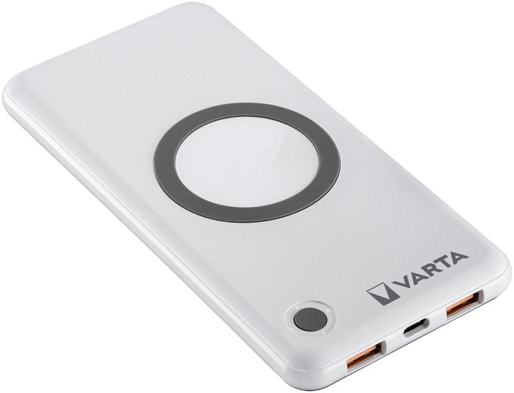 Actual product image Varta Wireless Power Bank + Charging Cable (15000 mAh, 20 W, 55.50 Wh)