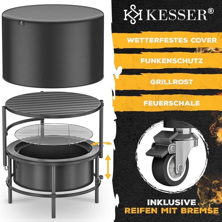 Produktbild Kesser Feuerschale mit Grillrost