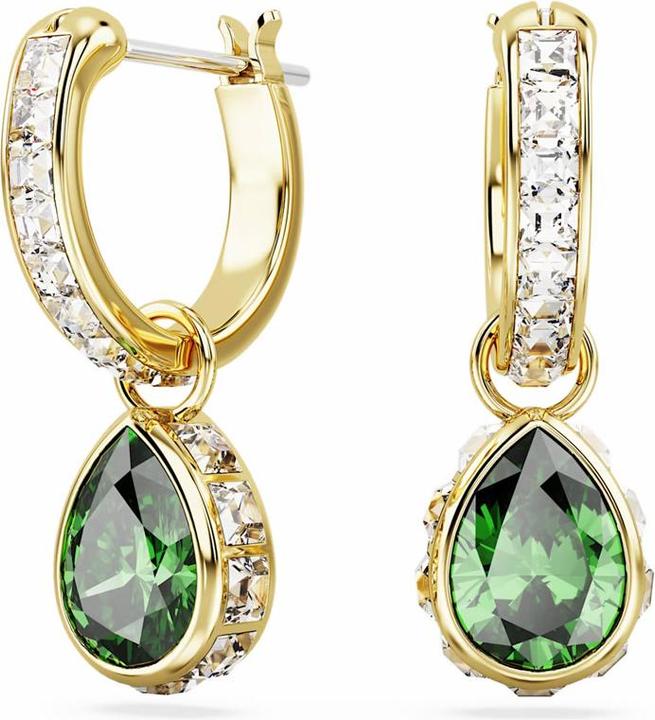 Image du produit Swarovski Stilla Drop Boucles d'oreilles goutte d'or vert (Métal Swarovski)