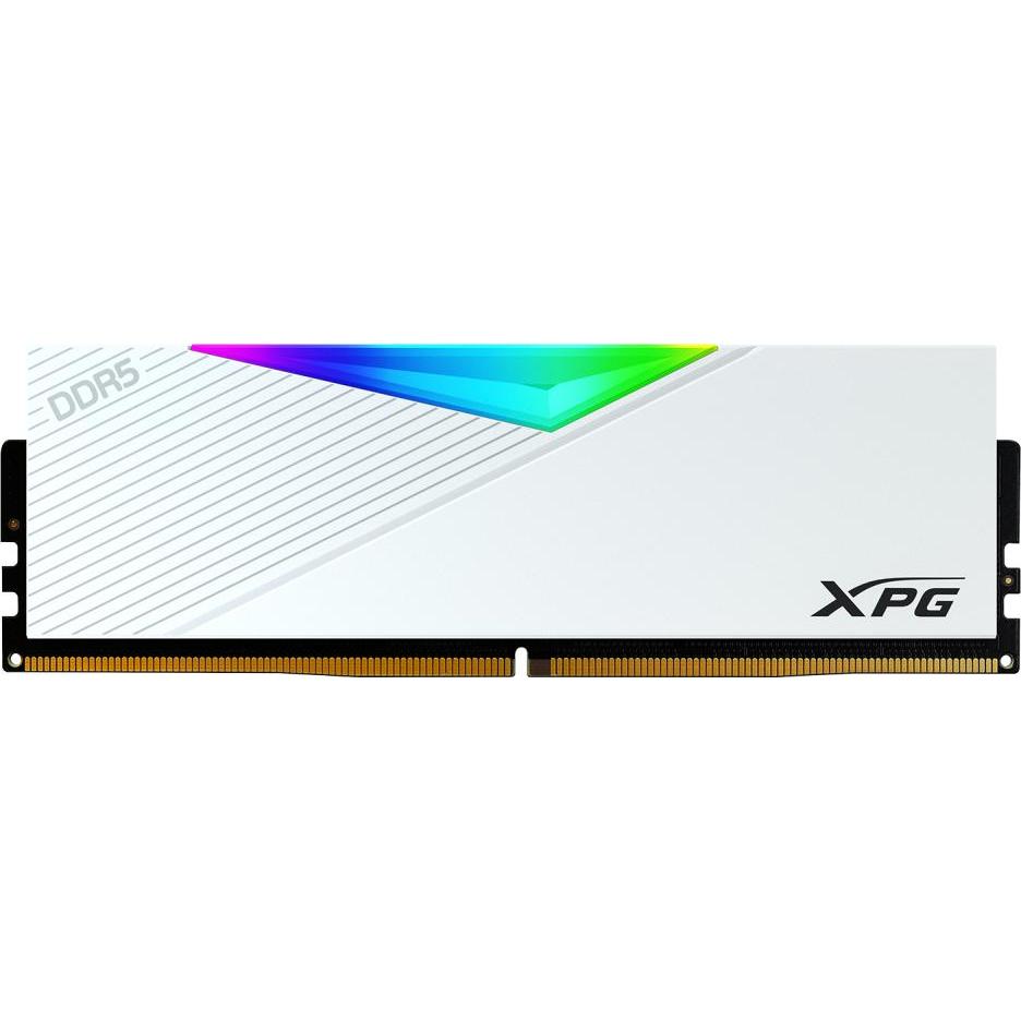 Adata DDR5 16GB 6000-30 Lancer RGB w XPG-Series (1 x 16GB, 6000 MHz, DDR5-RAM), RAM, Weiss