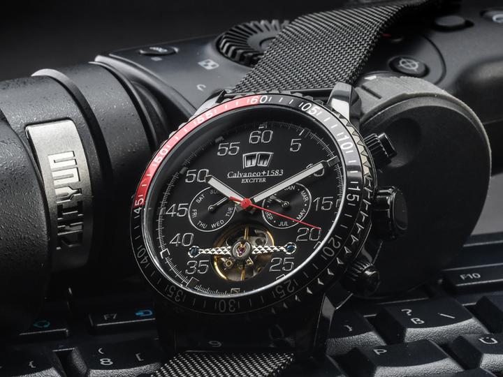 Produktbild Calvaneo 1583 Exciter Black Edition (45 mm)