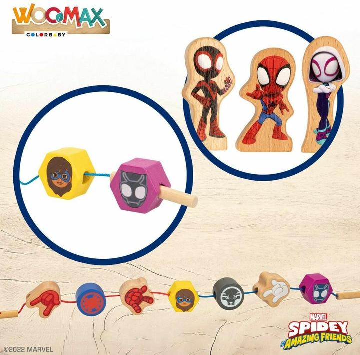 Image du produit Kit de construction Spidey, 33 pièces (6 unités)