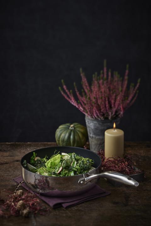 Immagine prodotto Scanpan HaptIQ Diepe Hapjespan met glasdeksel 26 cm (Padella per friggere, Pirofila + casseruola, 26 x 13.70 cm)