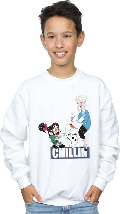 Immagine prodotto Disney Wreck It Ralph Elsa And Vanellope Felpa Ragazzi (128)