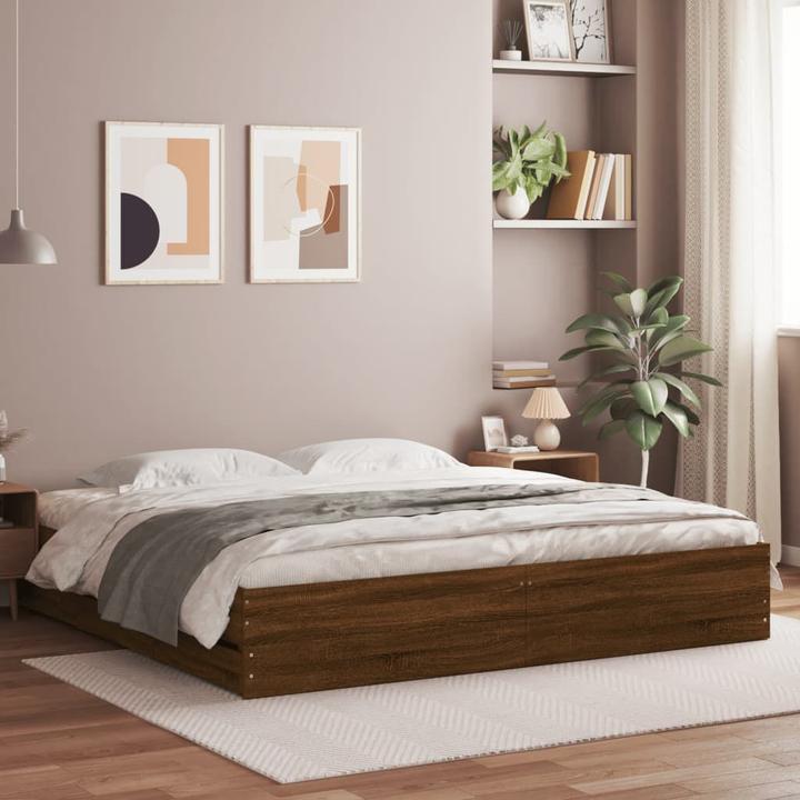 Actual product image vidaXL Bettgestell (200 x 200 cm)