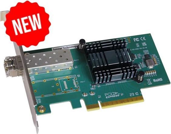 Sonnet Solo 10GBASE-T Ethernet 1-Port PCIe Card SFP incl. (Thunderbolt compatible) (Mini PCI Express, PCIe)