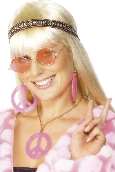 Produktbild Smiffys Pink Hippie