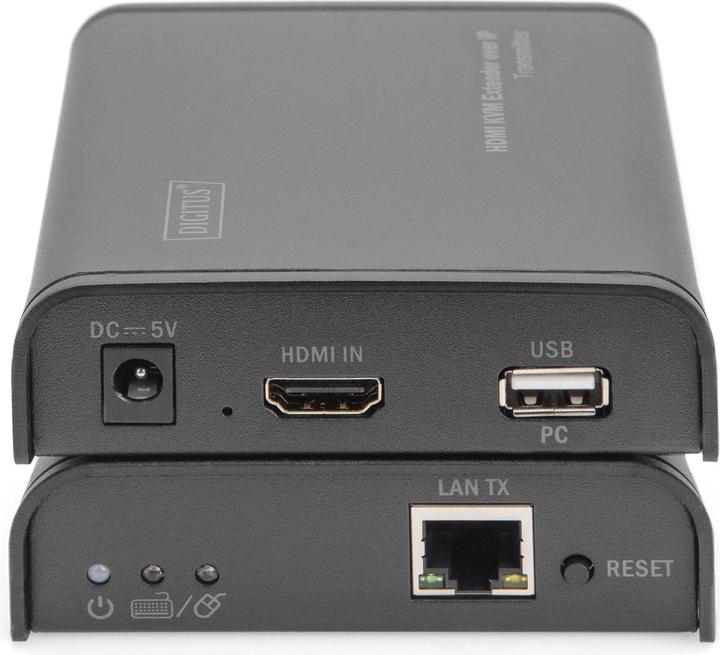 Actual product image Digitus HDMI KVM Extender 120 m via network cable Cat 5 5E
