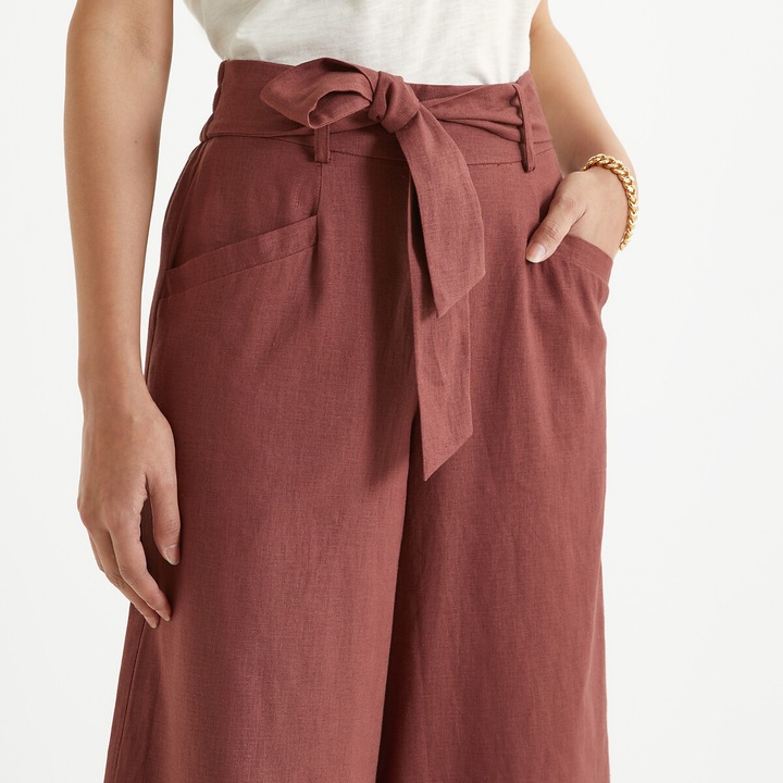 Actual product image Anne Weyburn Wide 7/8 trousers (38)
