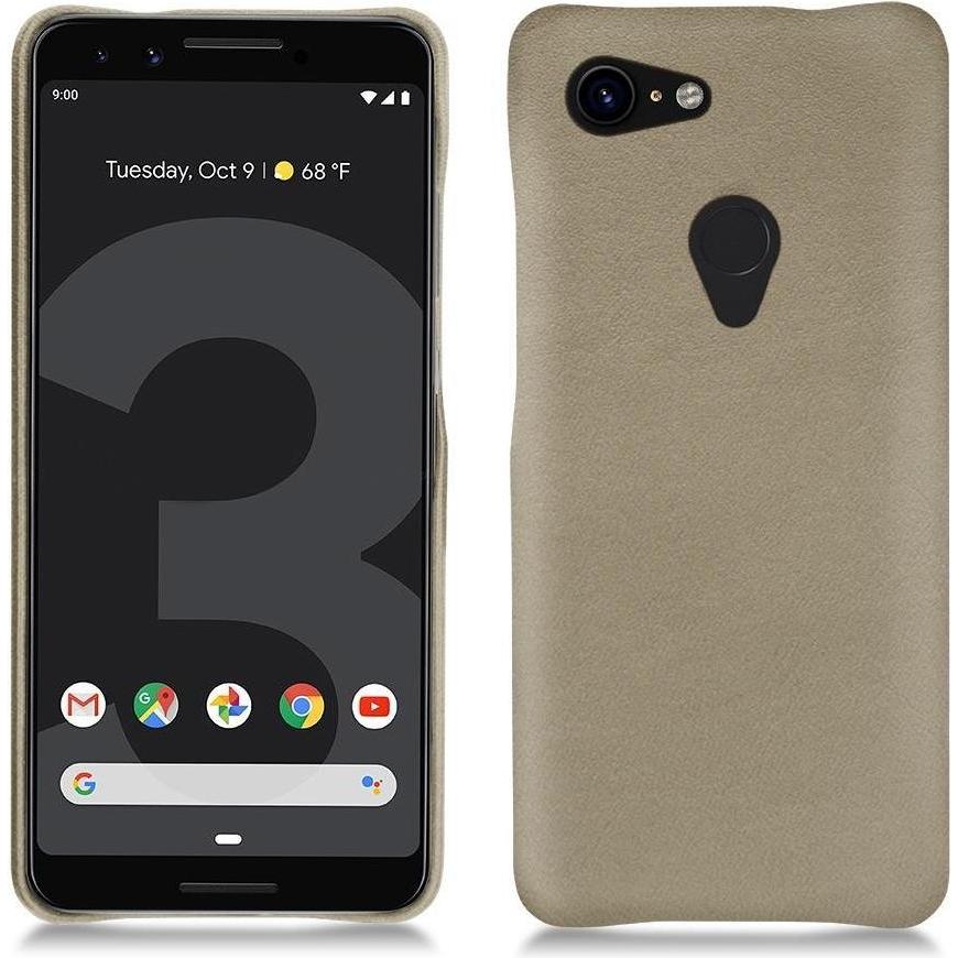 Noreve Lederschutzhülle (Google Pixel 3 XL), Smartphone Hülle, Beige