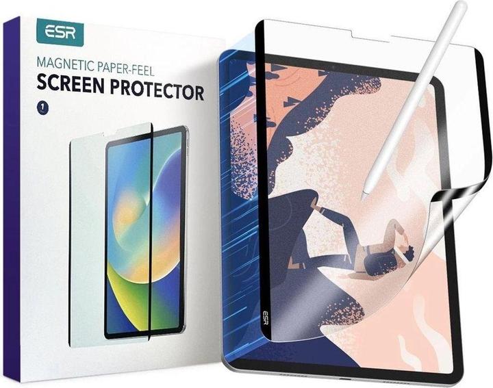 Produktbild ESR PAPER-FEEL - Magnetic Screen (1 Stk., Apple iPad Pro 11 2018, Apple iPad Pro 11 2020, Apple iPad Pro 11 2021, Apple iPad Pro 11 2022)