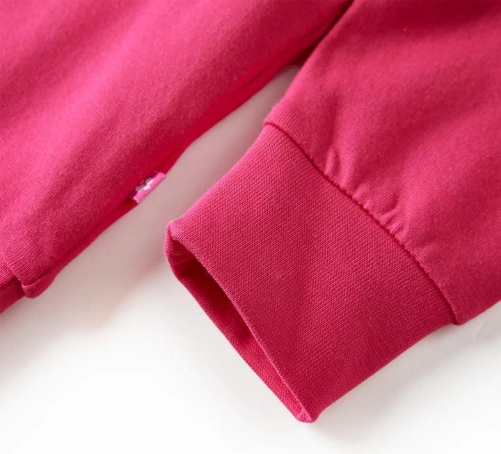 Immagine prodotto VidaXL Felpa da bambino rosa acceso 92,Materiale: 95% cotone. 5 (92)