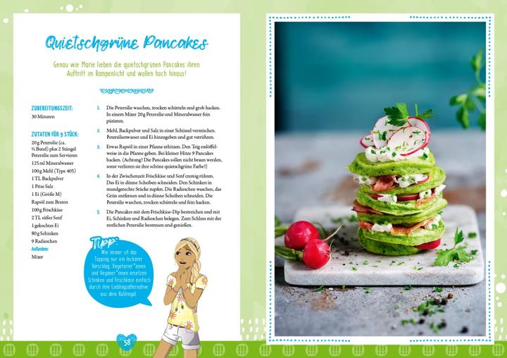 Actual product image Die drei... - Das Koch- und Backbuch (German, Sabrina Sue Daniels, Emma Hegemann, 2023)