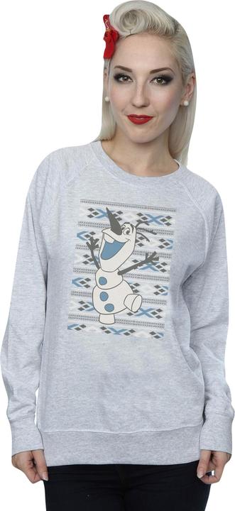 Immagine prodotto Disney Frozen Christmas Olaf Smile Felpa Donna (XXL)