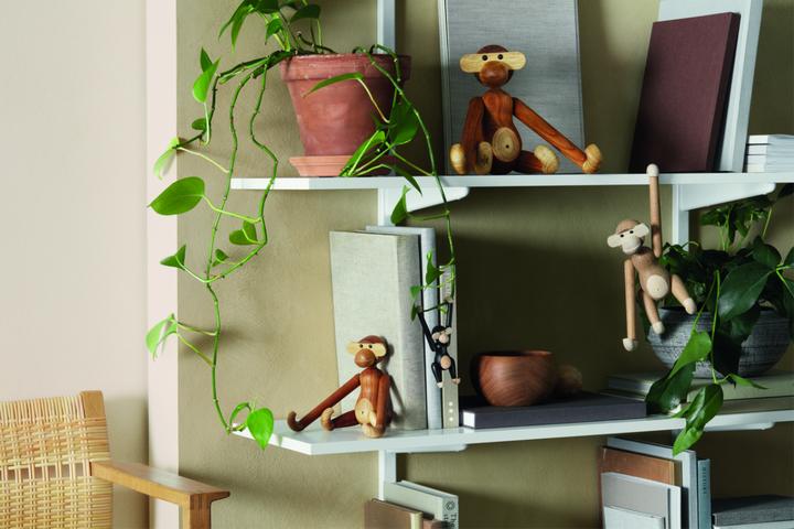 Actual product image Kay Bojesen Deco monkey teak