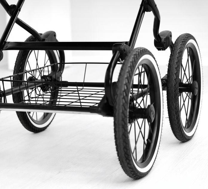 Produktbild Kunert Romantic Retro Kombikinderwagen, Farbe ROM09, inkl. Autositz Trix, Set 3in1