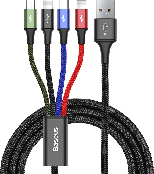 Baseus 4en1 (1.20 m, USB 2.0)
