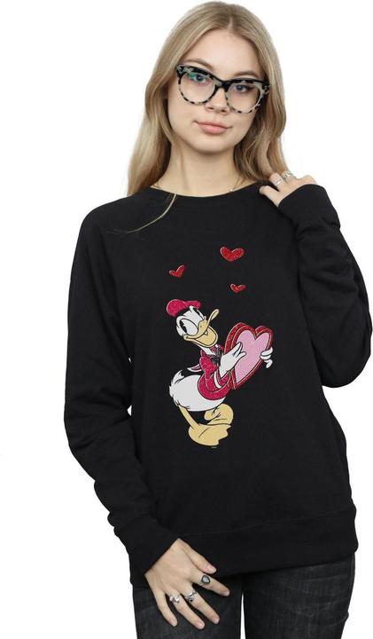 Produktbild Disney Donald Duck Love Heart Sweatshirt (XXL)
