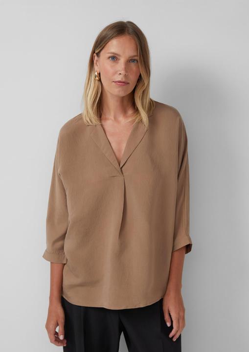 Immagine prodotto s.Oliver Bluse Relaxed-Fit-Hemdbluse mit Fledermausärmeln (44)