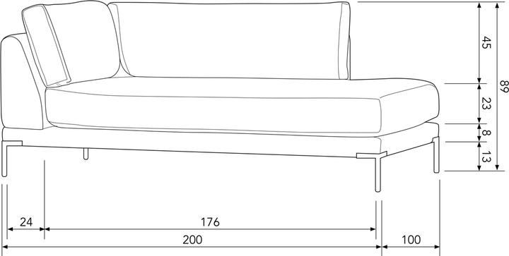 Actual product image Vtwonen Couple (Modular sofa)