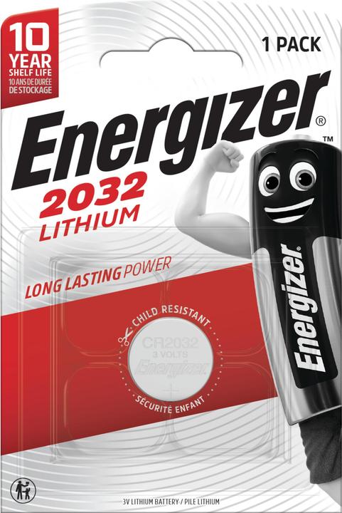 Energizer CR2032 Lithium (1 pcs., CR2032, 240 mAh)