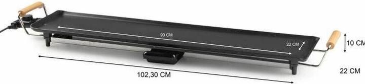 Produktbild Domo DO8313TP Teppanyaki XXL 'Family & friends' - 90 cm - 1800 W - houtlook (DO8313TP)