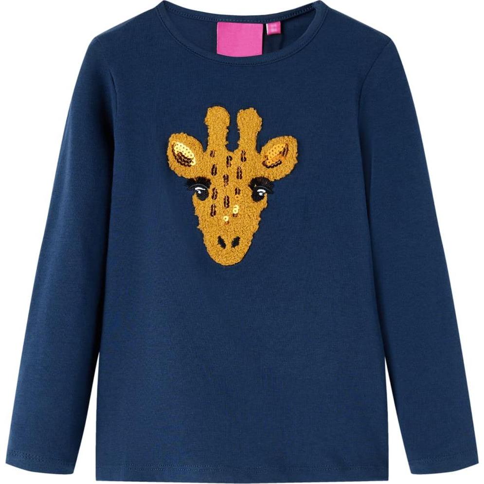 VidaXL, Unisex, Shirt, Lorraine, Blau, (116)