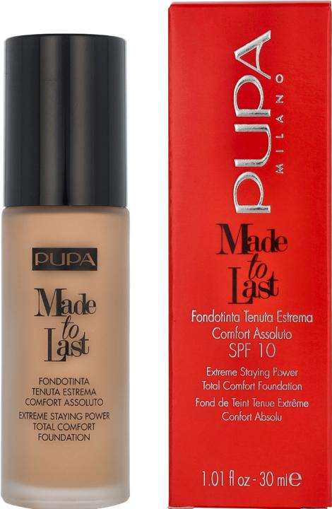 Productafbeelding Pupa Milano Pupa MADE TO LAST FOUNDATION Zand (050 Zand)
