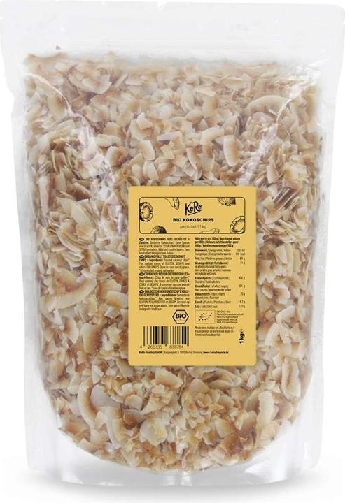 Produktbild KoRo Bio getrocknete und geröstete Kokoschips (1000 g, 1 Stk.)