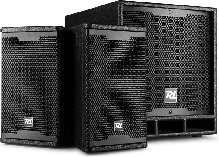 Immagine prodotto Power Dynamics Sistema PA PD Combo 1200 600 Watt (Attivo, 1x 600 W)